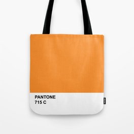 Pantone Orange Tote Bag
