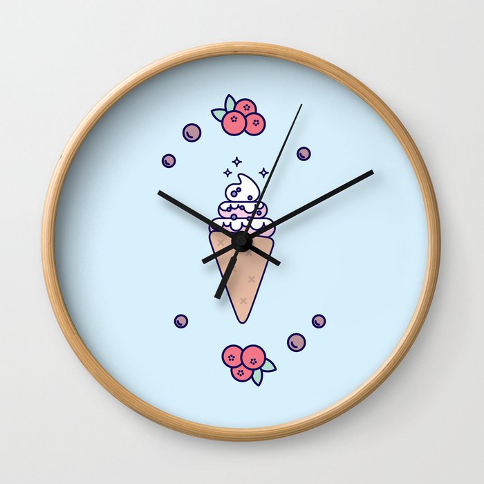 Ice Cream (Cone) Wall Clock