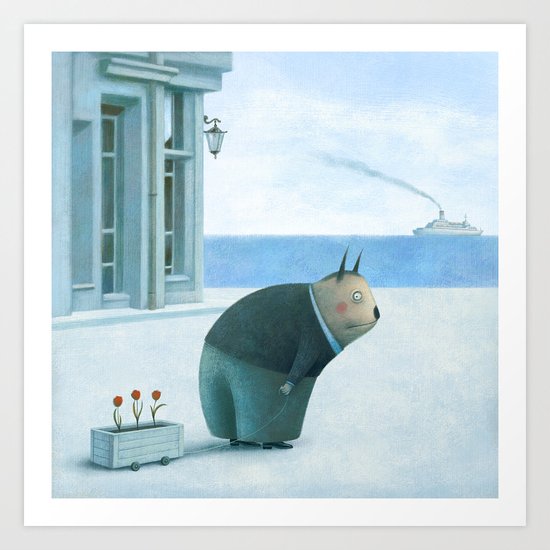 Mister Bop Art Print
