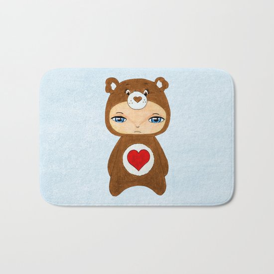 A Boy - Tenderheart Bear Bath Mat