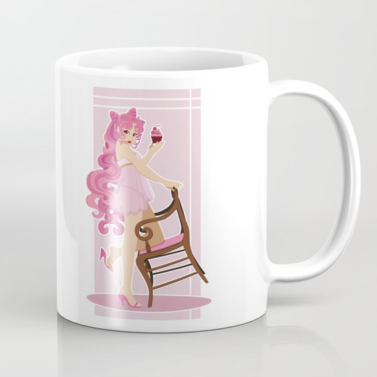 Sailor Moon Pinup - Chibiusa Cupcake Mug