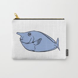 Unicorn fish illustration Carry-All Pouch