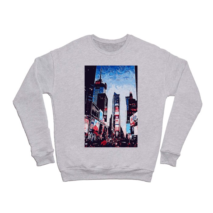New York, Manhattan Panorama Crewneck Sweatshirt