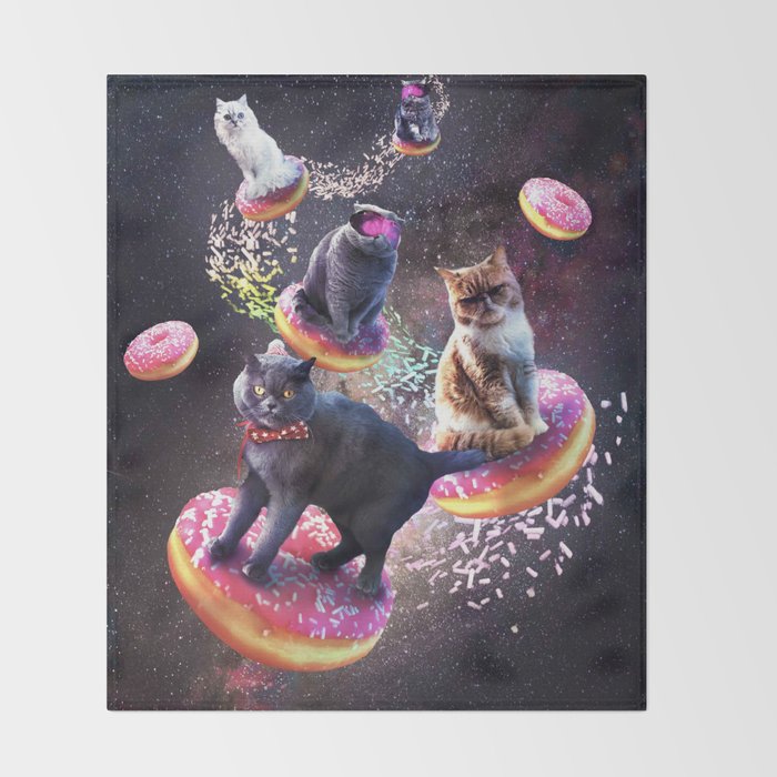 galaxy cat blanket