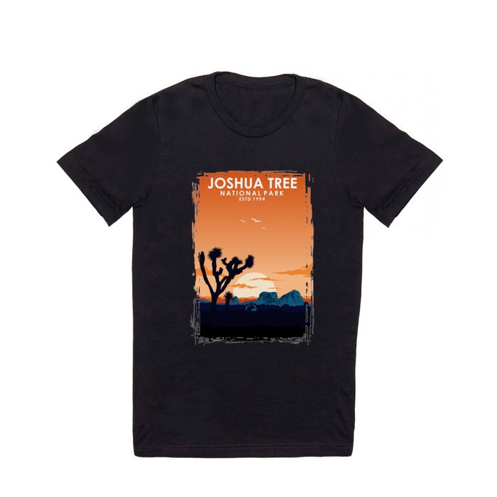 Joshua Tree National Park Travel Poster T Shirt