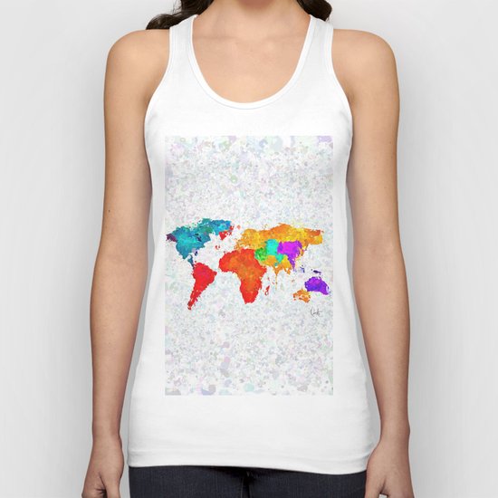 My World of Art Unisex Tank Top