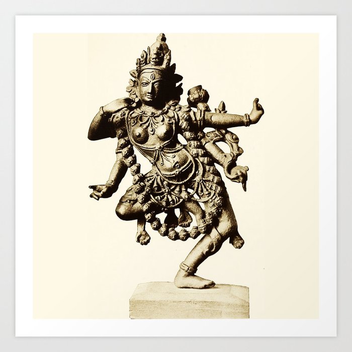 Hindu Kali 22 Art Print