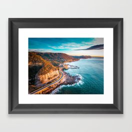 Sea Cliff Bridge Framed Art Print