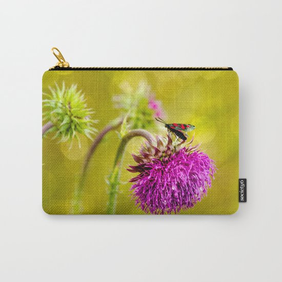 Butterfly and а thistle Carry-All Pouch