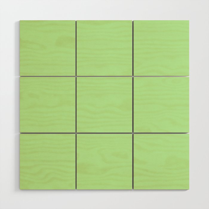 REFRESH GREEN SOLID COLOR. Mint Pastel solid color Wood Wall Art