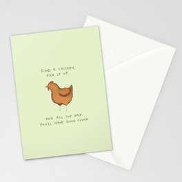 Good Cluck Stationery Card