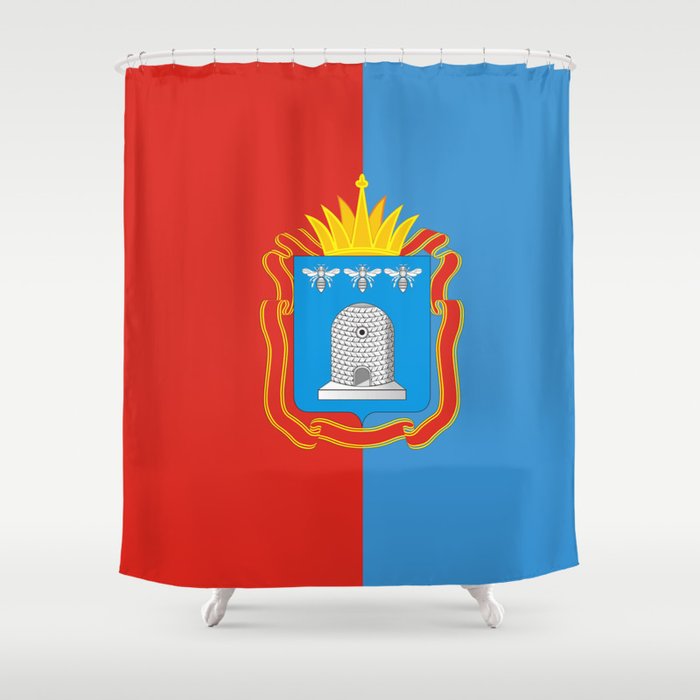 Flag of Tambov Shower Curtain