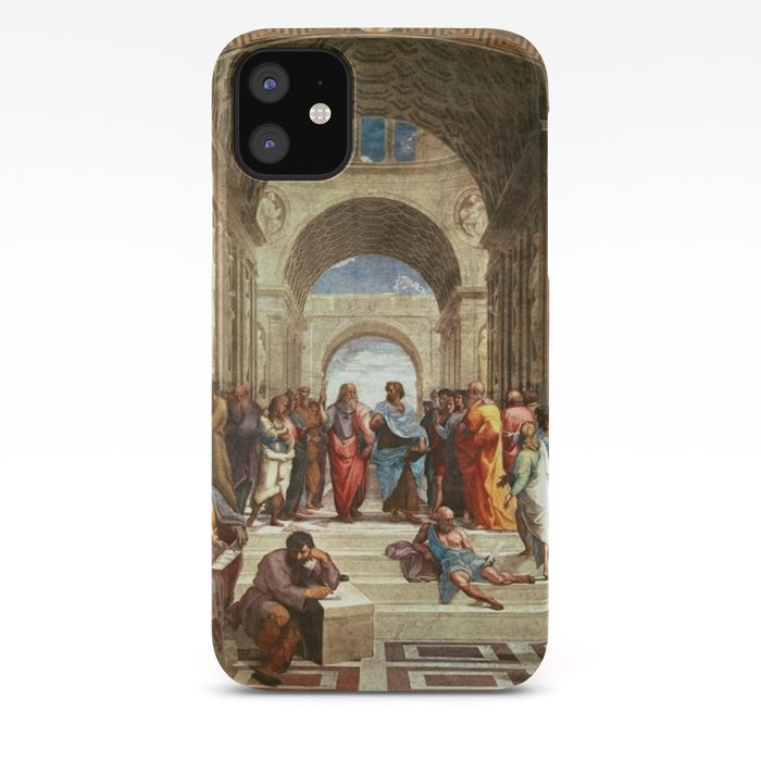 School Of Athens Painting iPhone Case