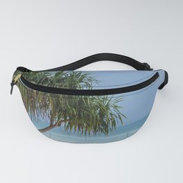 Blue sea and white sand Fanny Pack | Blue, Beach, Photo, Summer, Nature, Vintage, Hampton, Boat, Digital, Color 