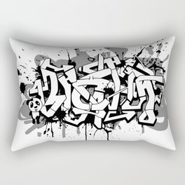 Graffiti Rectangular Pillow