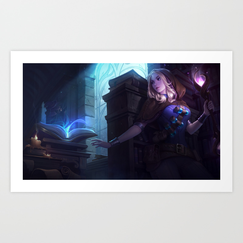 Spellthief Lux League Of Legends Art Print