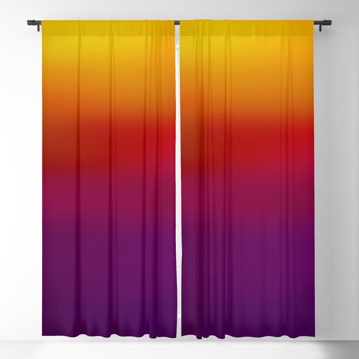 Shades of sunset Blackout Curtain