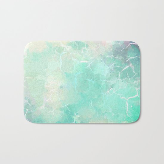 Marble #society6 Bath Mat