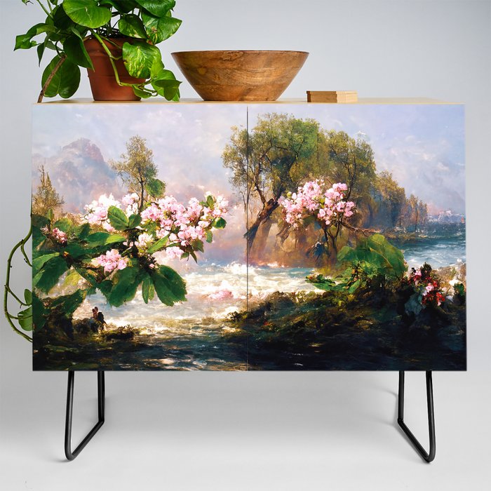 Spring, Symphony of Nature Credenza