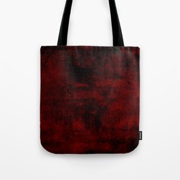 Dark Black Red Tote Bag