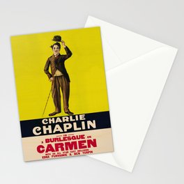 Charlie Chaplin Stationery Card