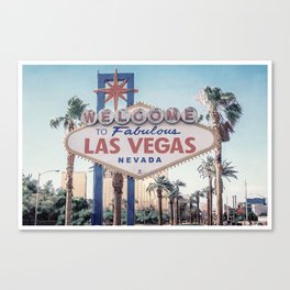 Las Vegas Sign Canvas Print