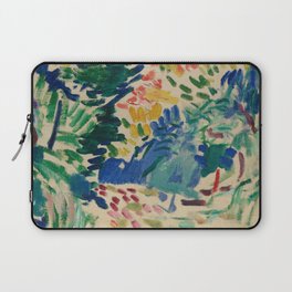 Landscape at Collioure - Henri Matisse - Exhibition Poster Laptop Sleeve
