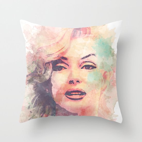 Marilyn Monroe Throw Pillow