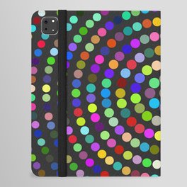 No.25 Colorful Circle Dots iPad Folio Case