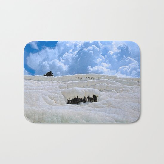 Pamukkale, Turkey Bath Mat