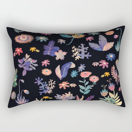 color garden!! Rectangular Pillow