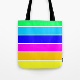 Bright Stripes Tote Bag