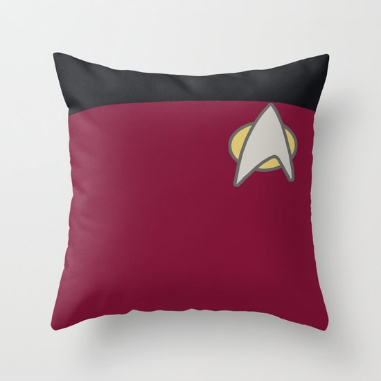 Star Trek: The Next Generation Throw Pillow