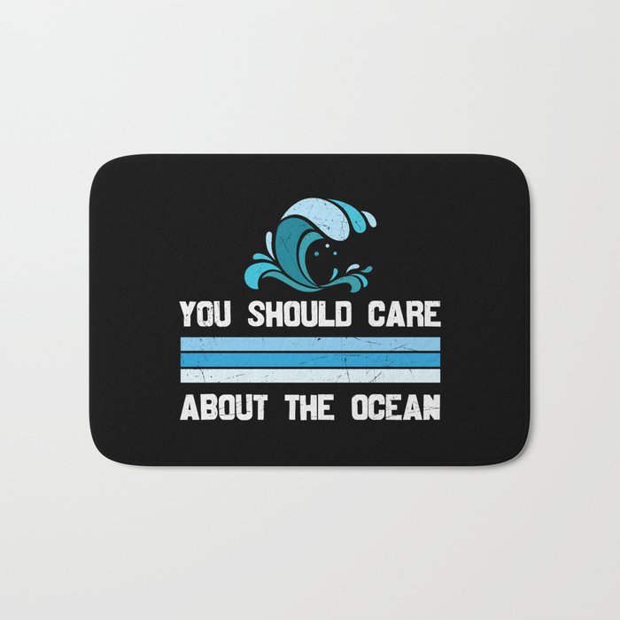 You Should Care About The Ocean Bath Mat