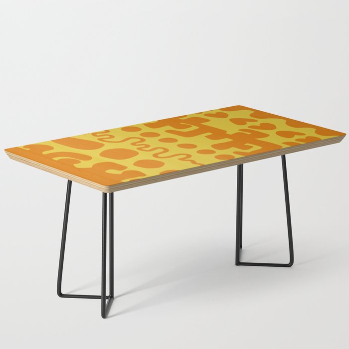 Abstract vintage color vertical pattern 1 Coffee Table