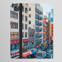 Colorful NYC iPad Folio Case