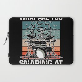 What are you snaring at Drummer Laptop Sleeve