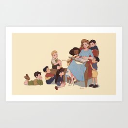 Long Time Ago Art Print