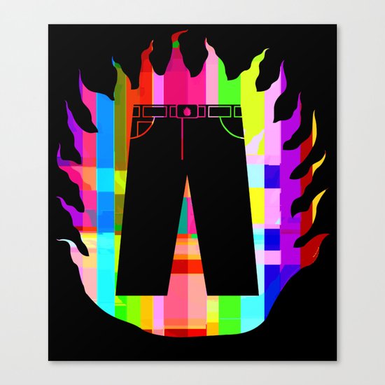 liar, liar Canvas Print