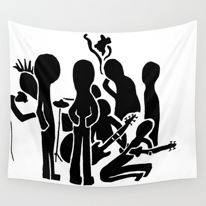 Rock band 2025 tapestry