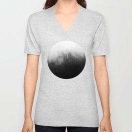 Abstract IV V Neck T Shirt