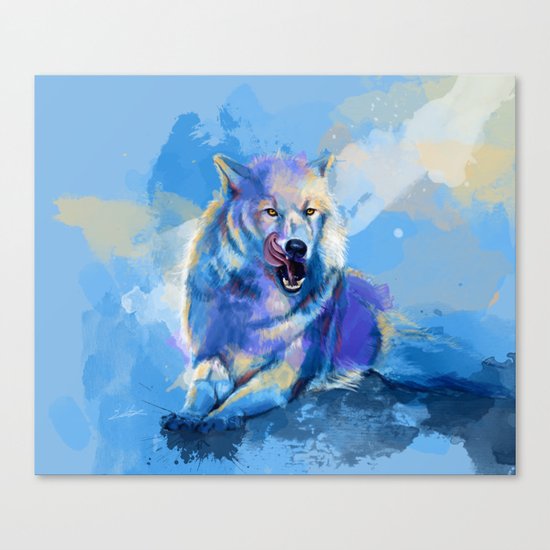 Awaken the Wolf Canvas Print