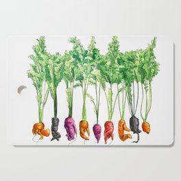 Funky Vegetables Cutting Board