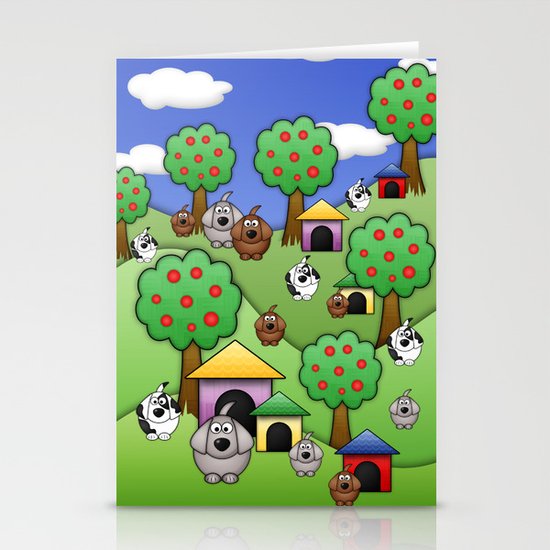 Billy, Bob & Fido. Stationery Cards