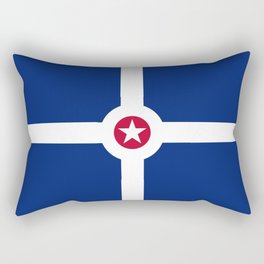 flag of Indianapolis Rectangular Pillow