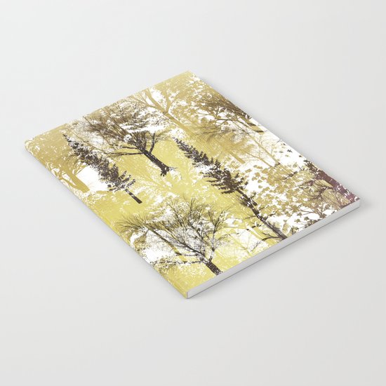 Winter Trees Pattern Notebook
