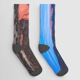 Pikes Peak - Sunrise Over Garden of the Gods in Colorado Springs Socks