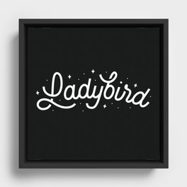 Ladybird Framed Canvas
