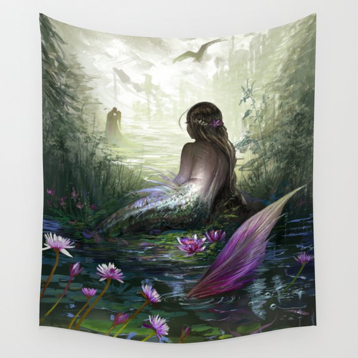 Little mermaid on sale tapestry