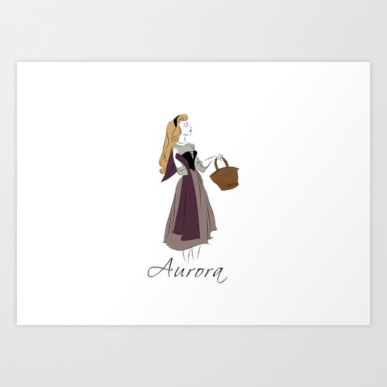 Princess Aurora Art Print